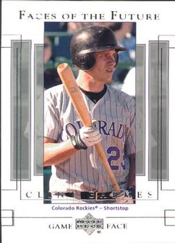 2003 Upper Deck Game Face #128 Clint Barmes Front