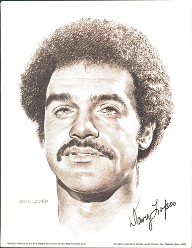 1973-74 Linnett Portraits #NNO Davey Lopes Front