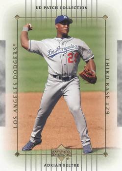 2003 UD Patch Collection #52 Adrian Beltre Front