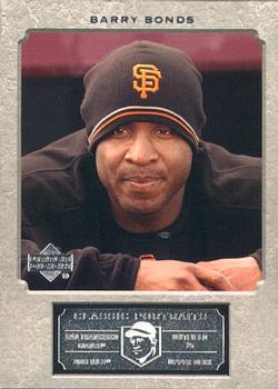 2003 Upper Deck Classic Portraits #9 Barry Bonds Front