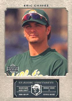 2003 Upper Deck Classic Portraits #85 Eric Chavez Front