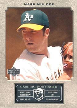 2003 Upper Deck Classic Portraits #98 Mark Mulder Front