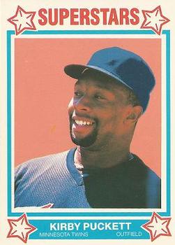 1989 Ralston Cereal Superstars #8 Kirby Puckett Front