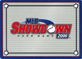 2000 MLB Showdown 1st Edition #124 Scott Williamson Back