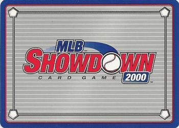 2000 MLB Showdown 1st Edition #297 David Cone Back