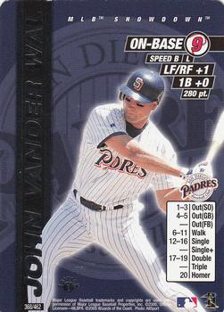 2000 MLB Showdown 1st Edition #368 John Vander Wal Front