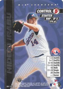 2000 MLB Showdown Pennant Run 1st Edition #084 Hideki Irabu Front
