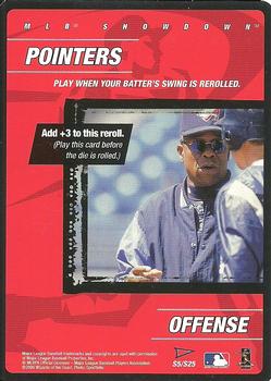 2000 MLB Showdown Pennant Run 1st Edition - Strategy #S5 Pointers Front