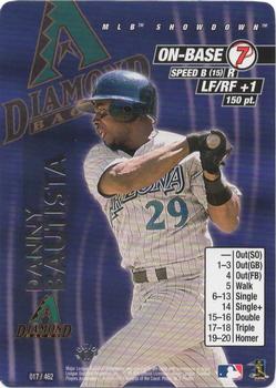 2001 MLB Showdown 1st Edition #017 Danny Bautista Front