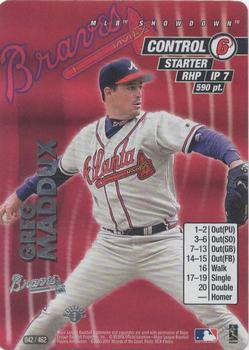 2001 MLB Showdown 1st Edition #042 Greg Maddux Front