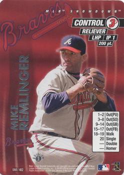 2001 MLB Showdown 1st Edition #044 Mike Remlinger Front