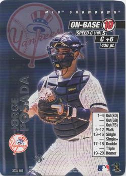 2001 MLB Showdown 1st Edition #303 Jorge Posada Front