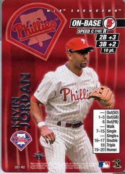 2001 MLB Showdown 1st Edition #330 Kevin Jordan Front