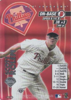 2001 MLB Showdown 1st Edition #335 Scott Rolen Front