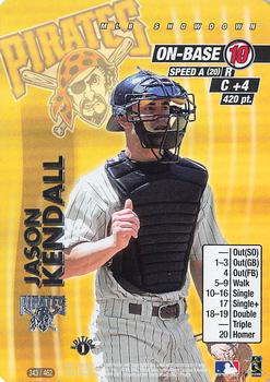 2001 MLB Showdown 1st Edition #343 Jason Kendall Front