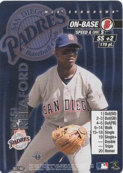 2001 MLB Showdown 1st Edition #363 Desi Relaford Front