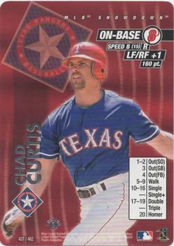 2001 MLB Showdown 1st Edition #437 Chad Curtis Front