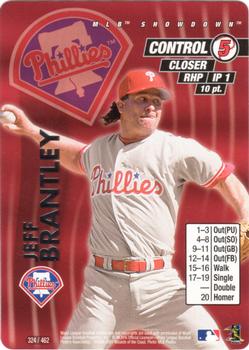 2001 MLB Showdown Unlimited #324 Jeff Brantley Front