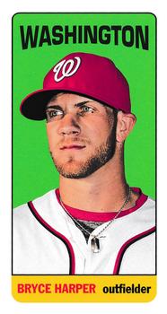2013 Topps Archives - Mini Tall Boys #MT-BH Bryce Harper Front