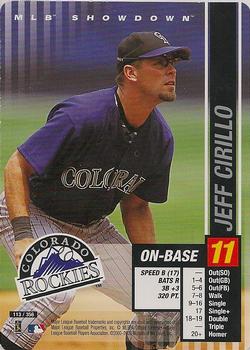 2002 MLB Showdown #113 Jeff Cirillo Front