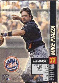 2002 MLB Showdown #219 Mike Piazza Front