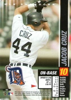 2002 MLB Showdown Pennant Run #068 Jacob Cruz Front