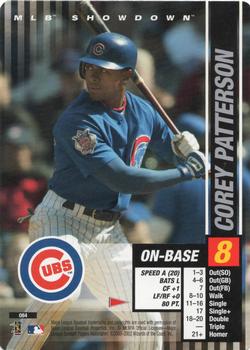 2002 MLB Showdown Pennant Run #084 Corey Patterson Front