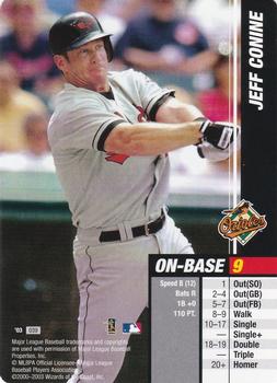 2003 MLB Showdown #039 Jeff Conine Front