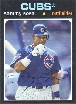 2013 Topps Archives Chicago Cubs #CUBS-72 Sammy Sosa Front
