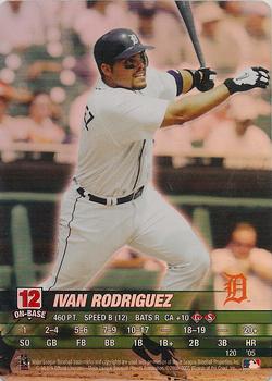 2005 MLB Showdown #120 Ivan Rodriguez Front