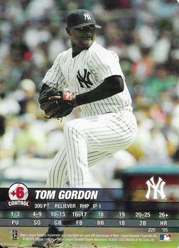 2005 MLB Showdown #220 Tom Gordon Front