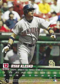 2005 MLB Showdown #275 Ryan Klesko Front