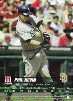 2005 MLB Showdown #277 Phil Nevin Front