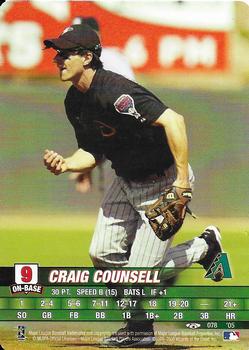 2005 MLB Showdown Trading Deadline #078 Craig Counsell Front