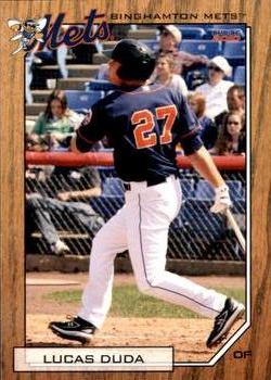 2010 Choice Binghamton Mets #4 Lucas Duda Front