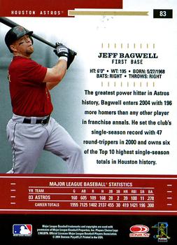 2004 Donruss Throwback Threads #83 Jeff Bagwell Back