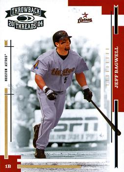 2004 Donruss Throwback Threads #83 Jeff Bagwell Front