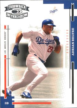 2004 Donruss Throwback Threads #97 Adrian Beltre Front