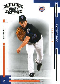 2004 Donruss Throwback Threads #129 Tom Glavine Front