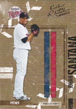 2004 Donruss Leather & Lumber #81 Johan Santana Front