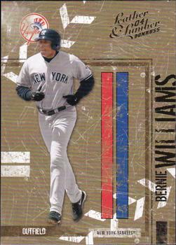 2004 Donruss Leather & Lumber #95 Bernie Williams Front