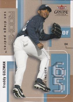 2004 Fleer Genuine Insider #100 Freddy Guzman Front