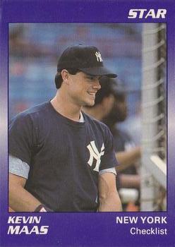 1990 Star Kevin Maas #1 Kevin Maas Front