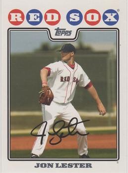 2008 Topps Gift Sets Boston Red Sox #33 Jon Lester Front