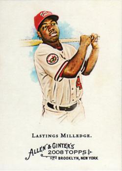 2008 Topps Allen & Ginter #248 Lastings Milledge Front