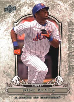 2008 Upper Deck A Piece of History #58 Jose Reyes Front