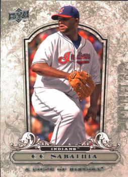 2008 Upper Deck A Piece of History #84 C.C. Sabathia Front