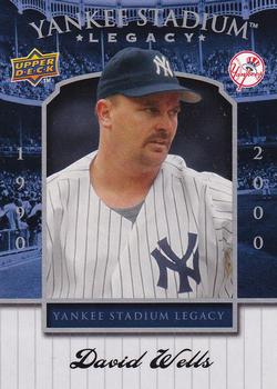 2008 Upper Deck Yankee Stadium Box Set #82 David Wells Front