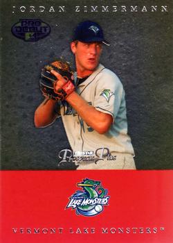 2007 TriStar Prospects Plus #16 Jordan Zimmermann Front