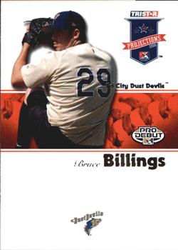 2008 TriStar PROjections #271 Bruce Billings Front